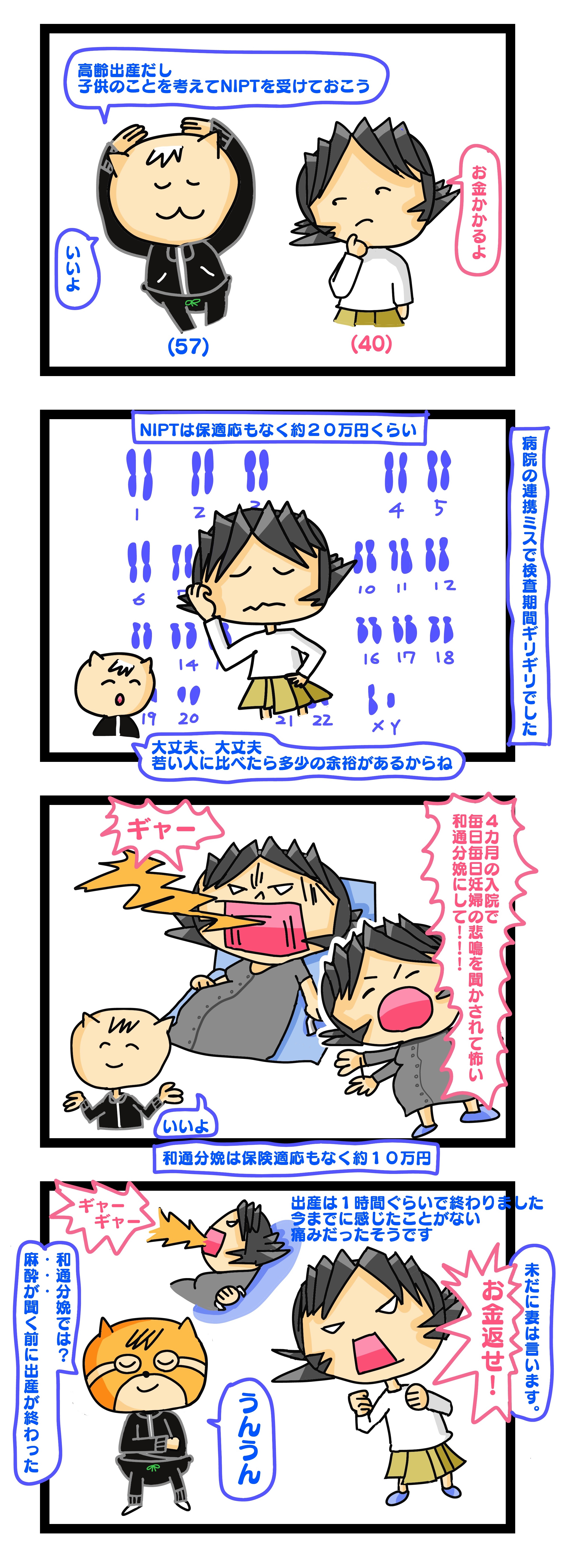 年の差夫婦 子供,高齢出産